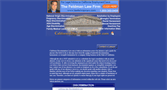 Desktop Screenshot of californiadiscriminationlaw.com